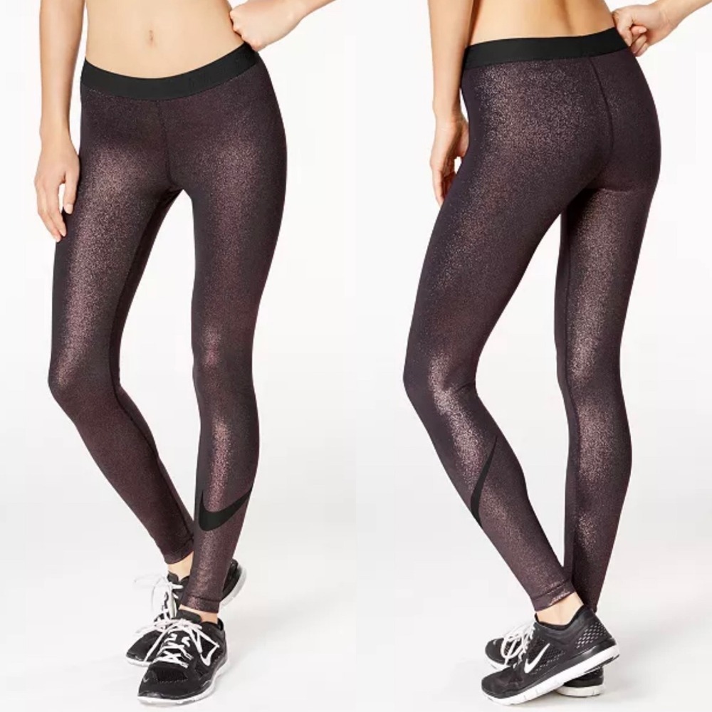 Nike Pro Cool Sparkle Dri-FIT‎ Leggings Size